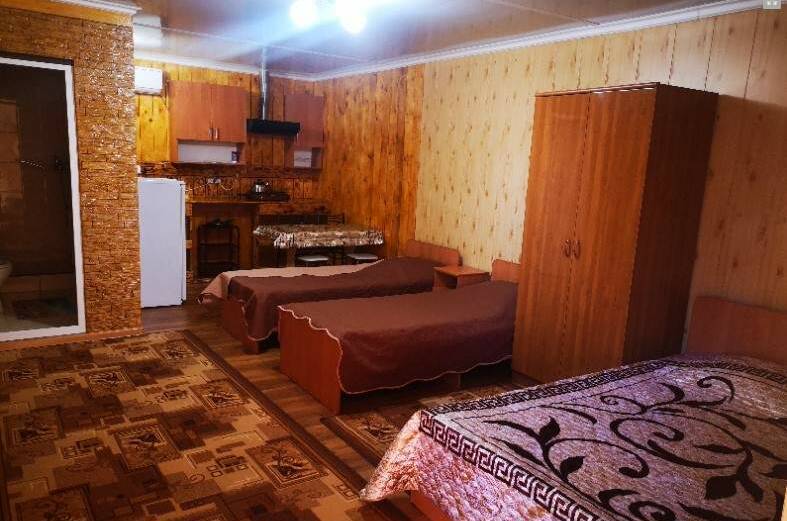 4-х местная студия с кухней в номере 32кв