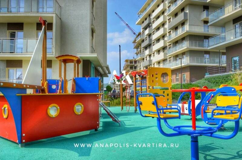 Студия с видом на море в ЖК «Резиденция Анаполис»