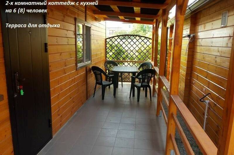 Деревянные Коттеджи на Лазурном