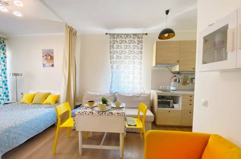 Квартира студия 4-х местная