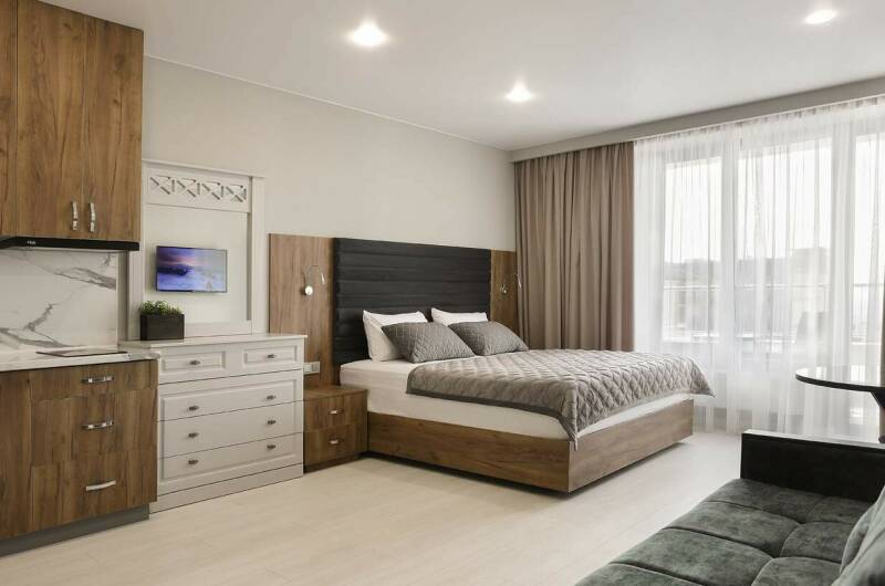 Апартаменты «Золотой Песок» вид на море