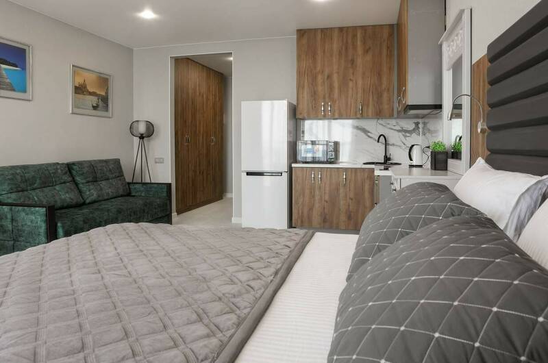 Апартаменты «Золотой Песок» вид на море