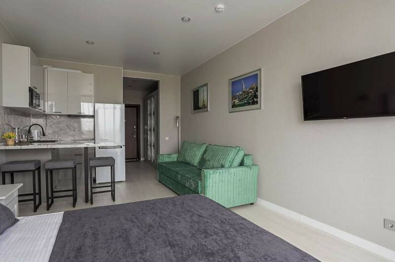 Апартаменты «Золотой Песок» вид на город