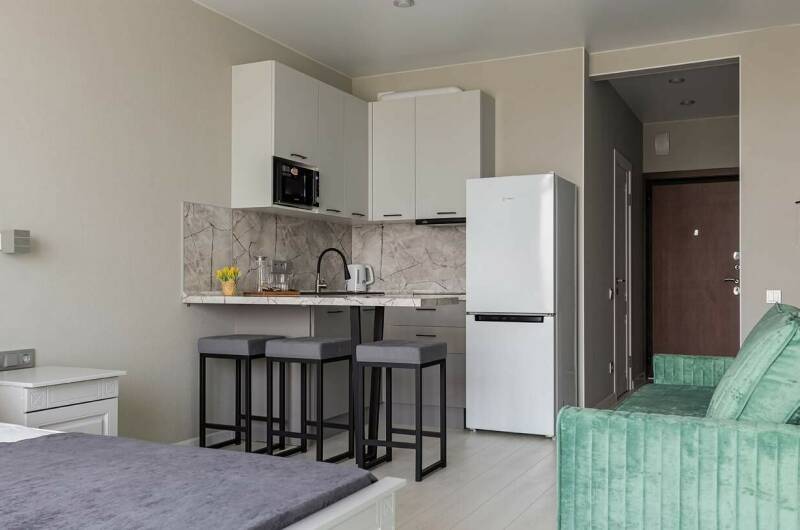 Апартаменты «Золотой Песок» вид на город