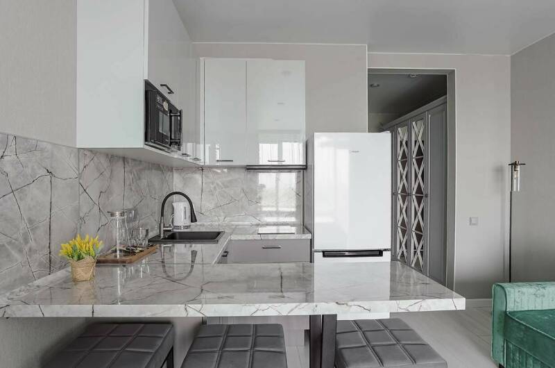 Апартаменты «Золотой Песок» вид на город